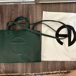 Telfar Medium Dark Olive Bag